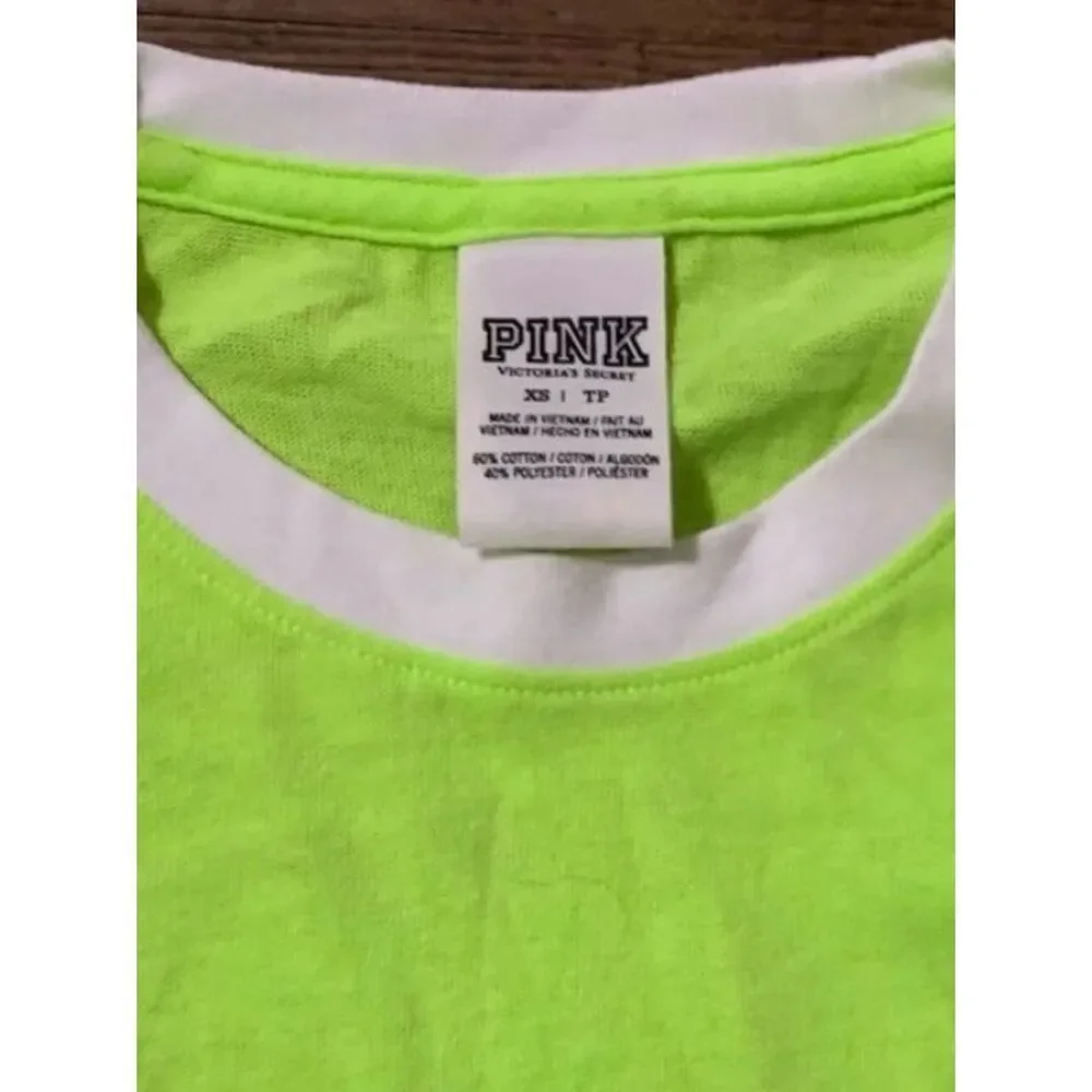 VS PINK BLING NEON COLORBLOCK OUTFIT SET S